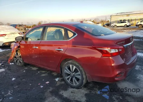 2016 Nissan Sentra S z USA, uszkodzony, nr VIN 3N1AB7AP5GY250243